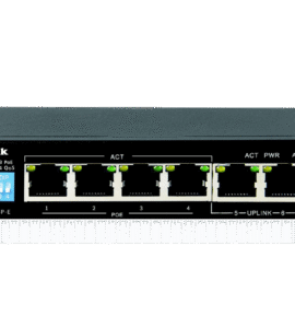 D-Link DES-F1006P-E 6-Port Unmanaged Long-Range PoE Switch
